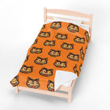 "HALLOWEEN CAT" Plush Blanket
