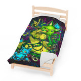 π "GOTH KITTY" Plush Blanket π