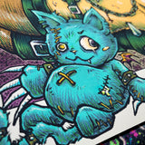 "GOTH KITTY" Screenprint