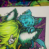 "GOTH KITTY" Screenprint