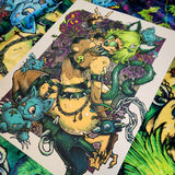 "GOTH KITTY" Screenprint