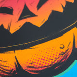 "HALLOWEEN PUMPKIN" Screenprint