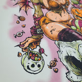 "SPOOKY SWEET" Screenprint