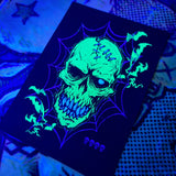 "GREEN SKULL" Screenprint