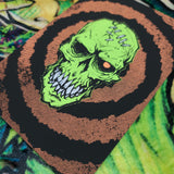 "GREEN SKULL V" Screenprint