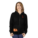 "GOOD LUCK BUNNY" Zip Up Hoodie