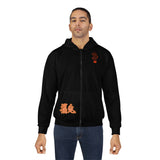 "GOOD LUCK BUNNY" Zip Up Hoodie