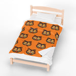 "HALLOWEEN CAT" Plush Blanket
