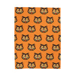 "HALLOWEEN CAT" Plush Blanket