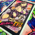 "BELIEVE IN EVIL" Screenprint