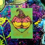 "WITCHY BOOTY" Screenprint