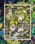 "THE HORROR OF THE SHE-DEVILS" Screenprint