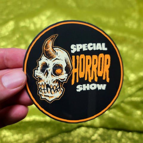 "HORROR SHOW" Vinyl Sticker