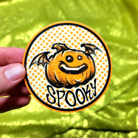 "SPOOKY" Vinyl Sticker