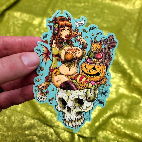 "SPOOKY SWEET" Vinyl Sticker