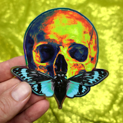 "SILENCE" Vinyl Sticker