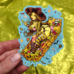 "SWEET N' SPOOKY" Vinyl Sticker
