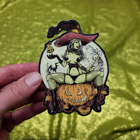 "SEASON OF THE WITCH" Vinyl Sticker