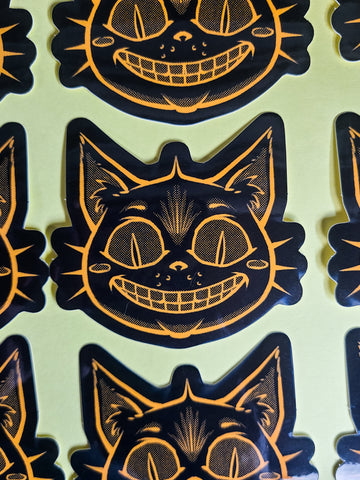🎃 "KITTY SMILE" Sticker