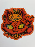 🤘 "METALHEAD KITTY" Sticker 🤘